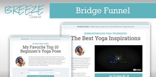 BREEZE - Bridge Funnel Template