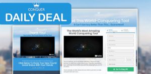CONQUER - Daily Deal Funnel Template