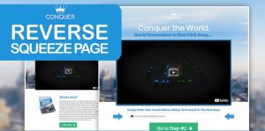 CONQUER - Reverse Squeeze Page Funnel Template