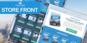 CONQUER - Store Front Funnel Template