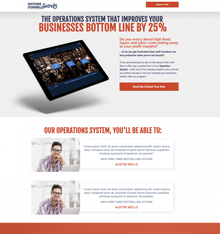 Squeeze Page Funnel Template 27