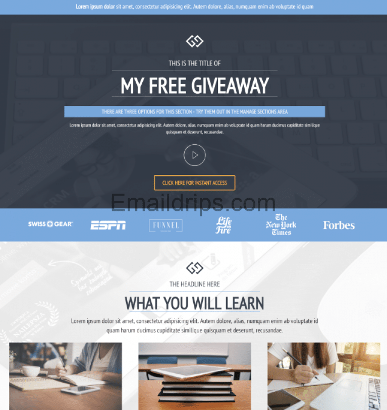 Product Launch Funnel Template 1