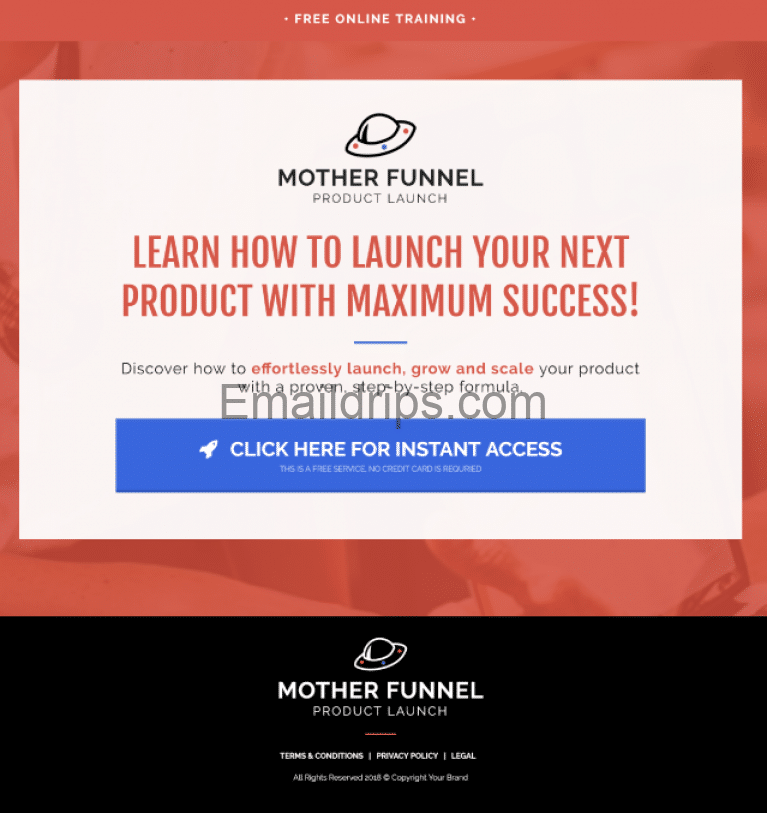 Product Launch Funnel Template 7