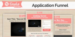 FOODIE - Application Funnel Template