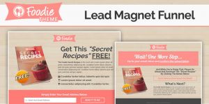 FOODIE - Lead Magnet Funnel Template