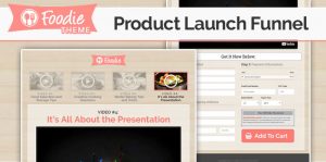 FOODIE - Product Launch Funnel Template