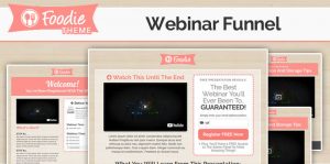FOODIE - Webinar Funnel Template