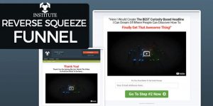 Institute - Reverse Squeeze Page Funnel Template