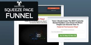Institute - Squeeze Page Funnel Template