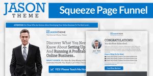 JASON - Squeeze Page Funnel Template