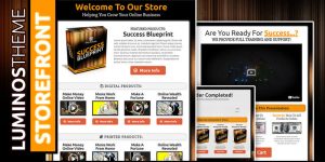LUMINOS - Store Front Funnel Template
