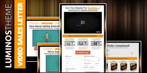 LUMINOS - Video Sales Letter Funnel Template
