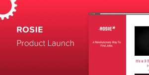 ROSIE - Product Launch Funnel Template