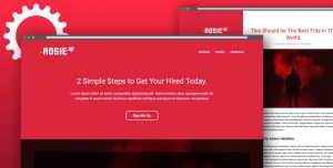 ROSIE - Reverse Squeeze Page Funnel Template