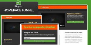 Rippln - Homepage Funnel Template
