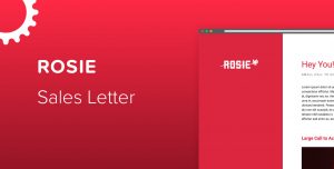ROSIE - Sales Letter Funnel Template