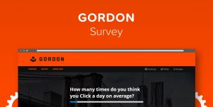 GORDON - Survey Funnel Template