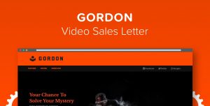 GORDON - Video Sales Letter Funnel Template