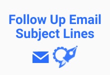 follow up email subject line generator